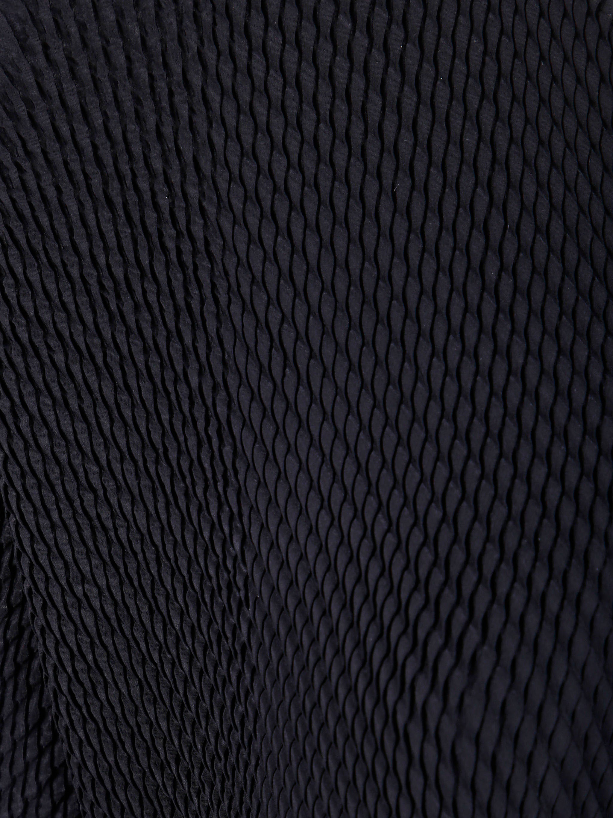 HOMME PLISSE Mini Orbicular Pleats Cardigan