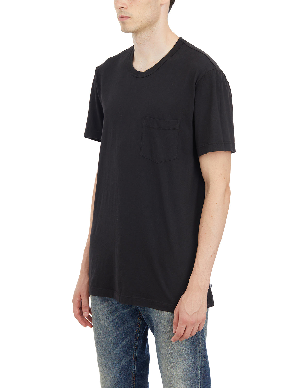 JAMES PERSE Men's Cotton Pocket T-Shirt - Size 3