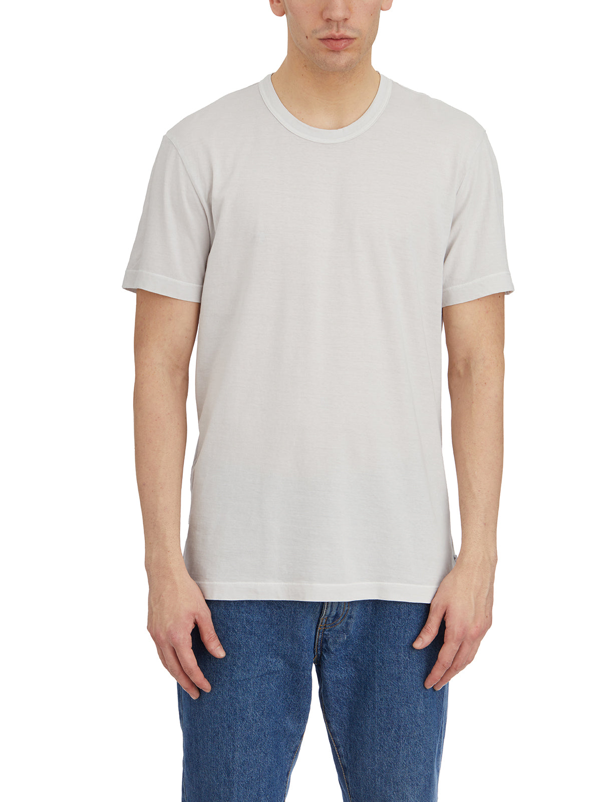JAMES PERSE Men's Cotton Roundneck T-Shirt - Size 3