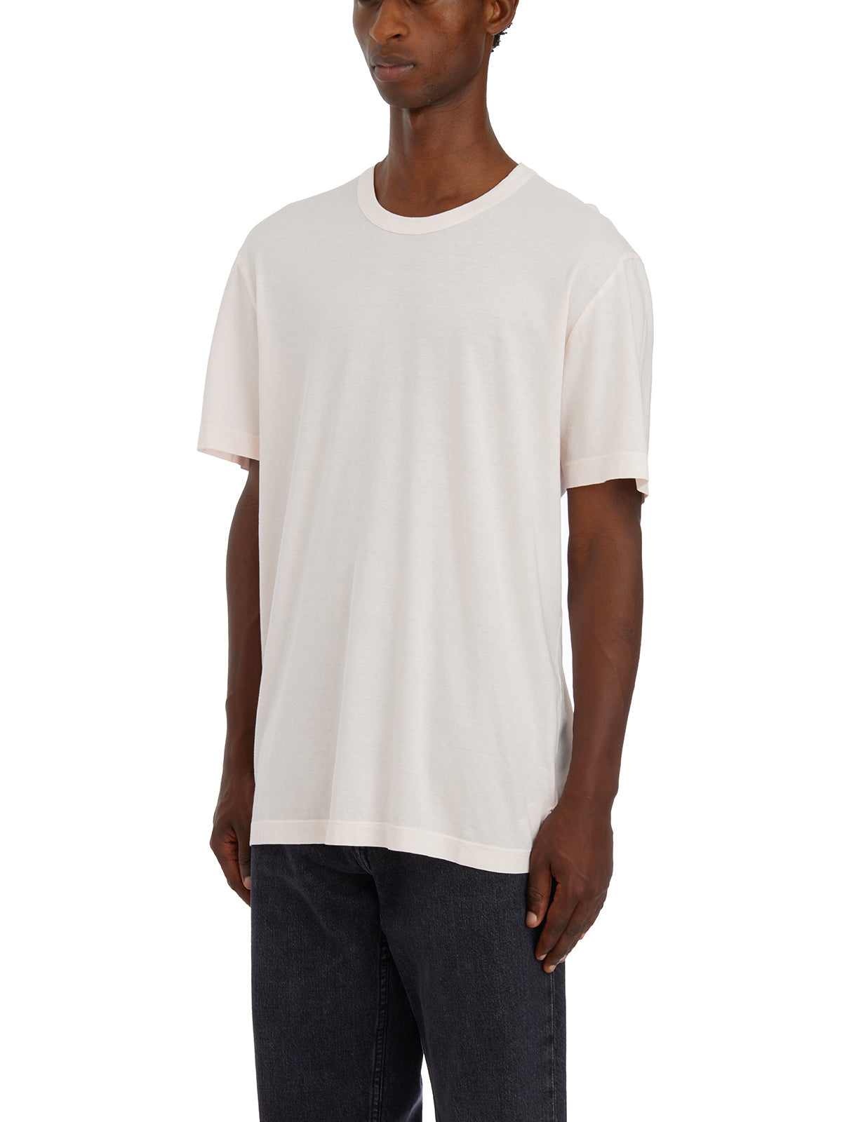 JAMES PERSE Men's Cotton Roundneck T-Shirt - Size 3