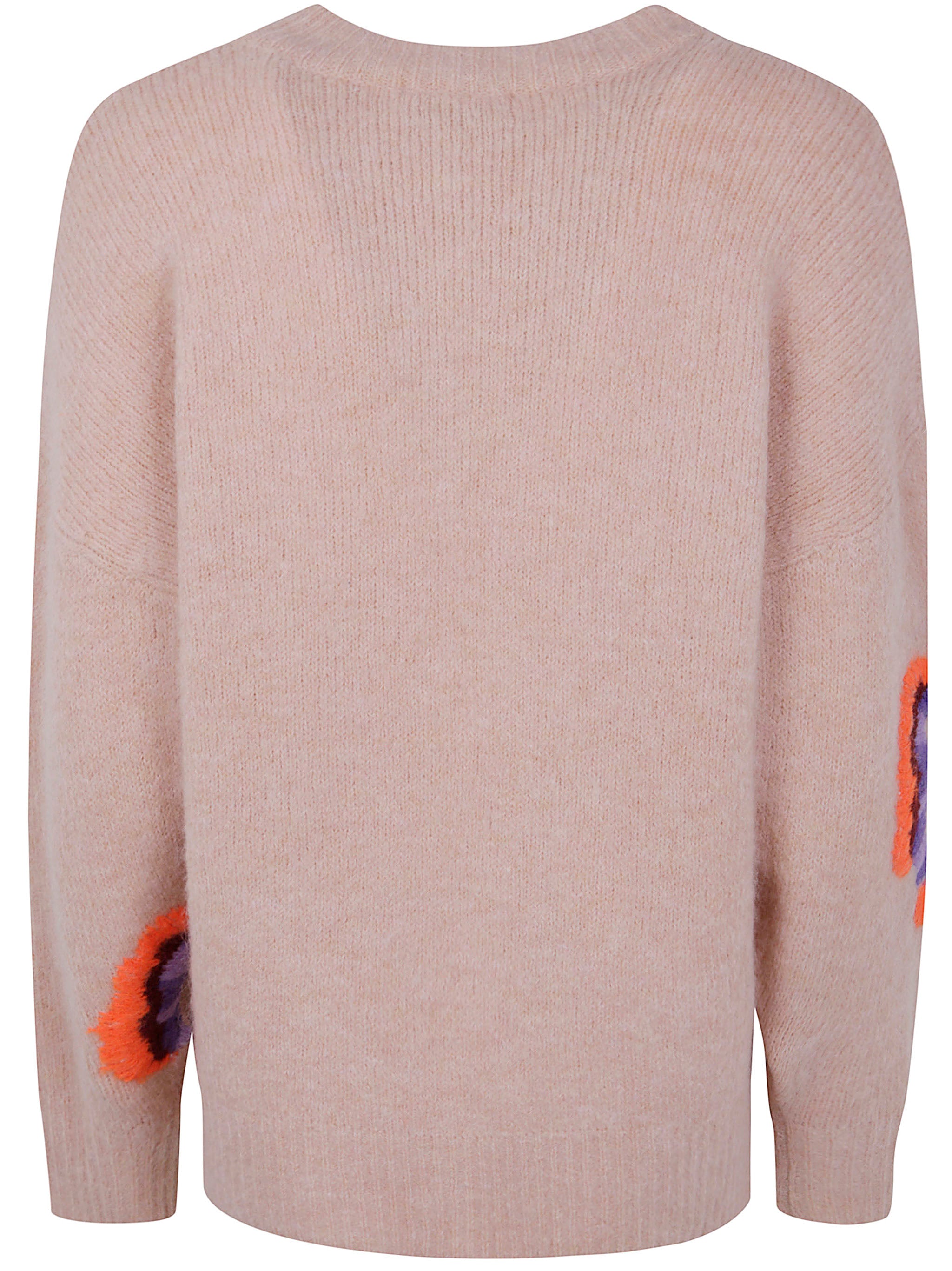 ESSENTIEL ANTWERP Impossible Knit Embroidered Sweater for Women
