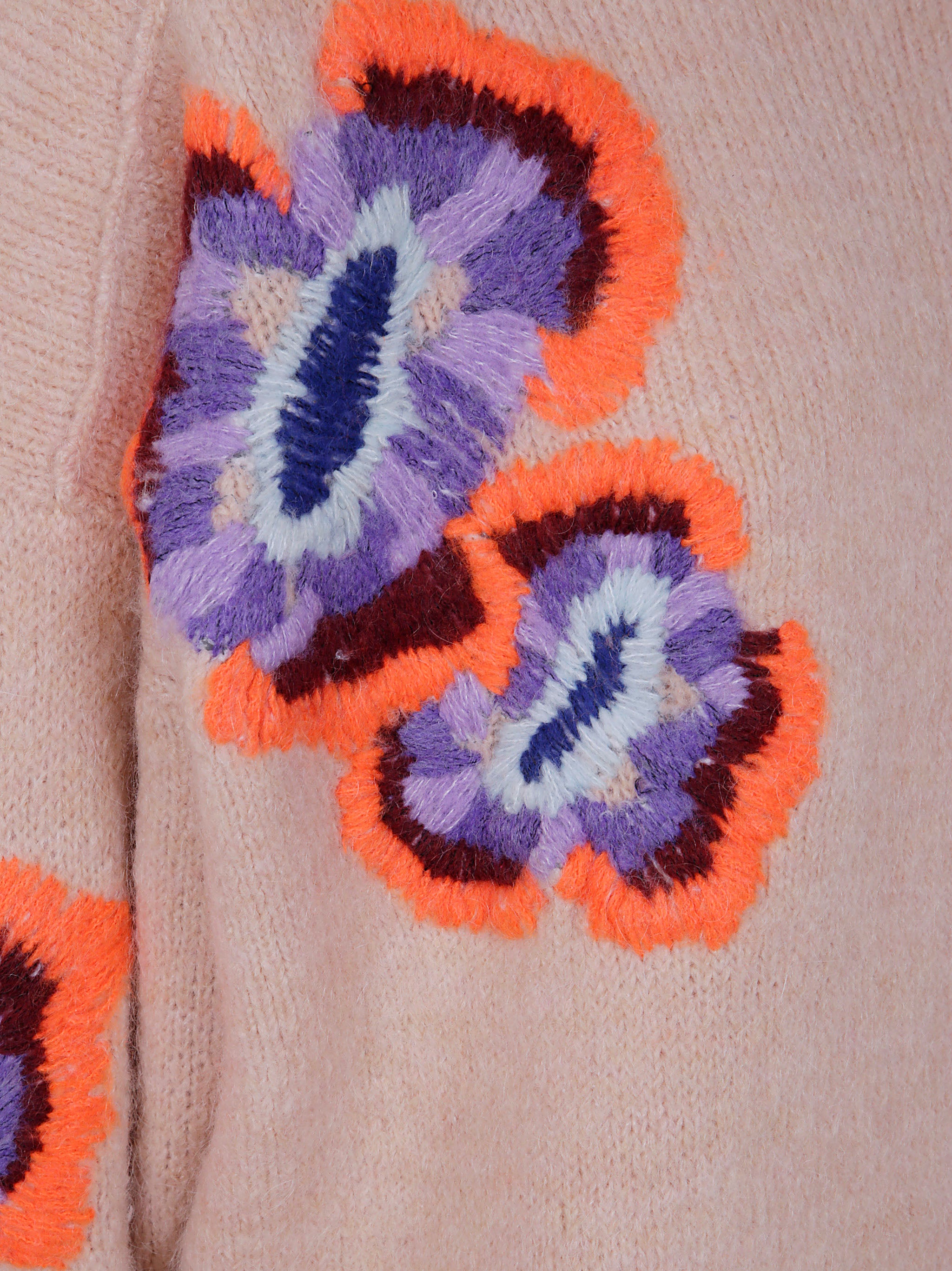 ESSENTIEL ANTWERP Impossible Knit Embroidered Sweater for Women