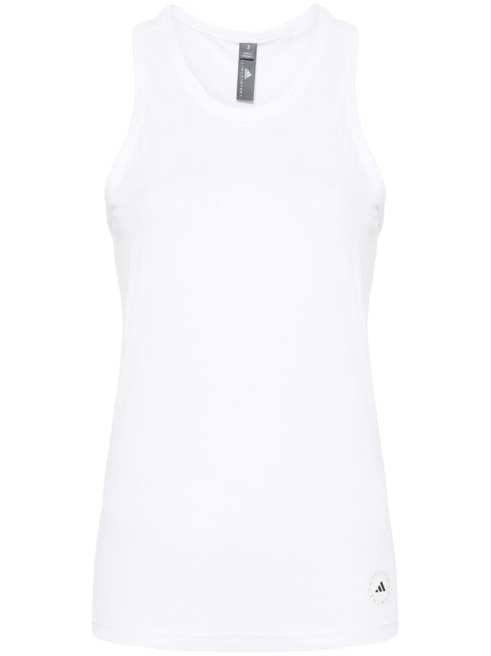 ADIDAS BY STELLA MCCARTNEY Ribbed Crew Neck Sleeveless Tank Top