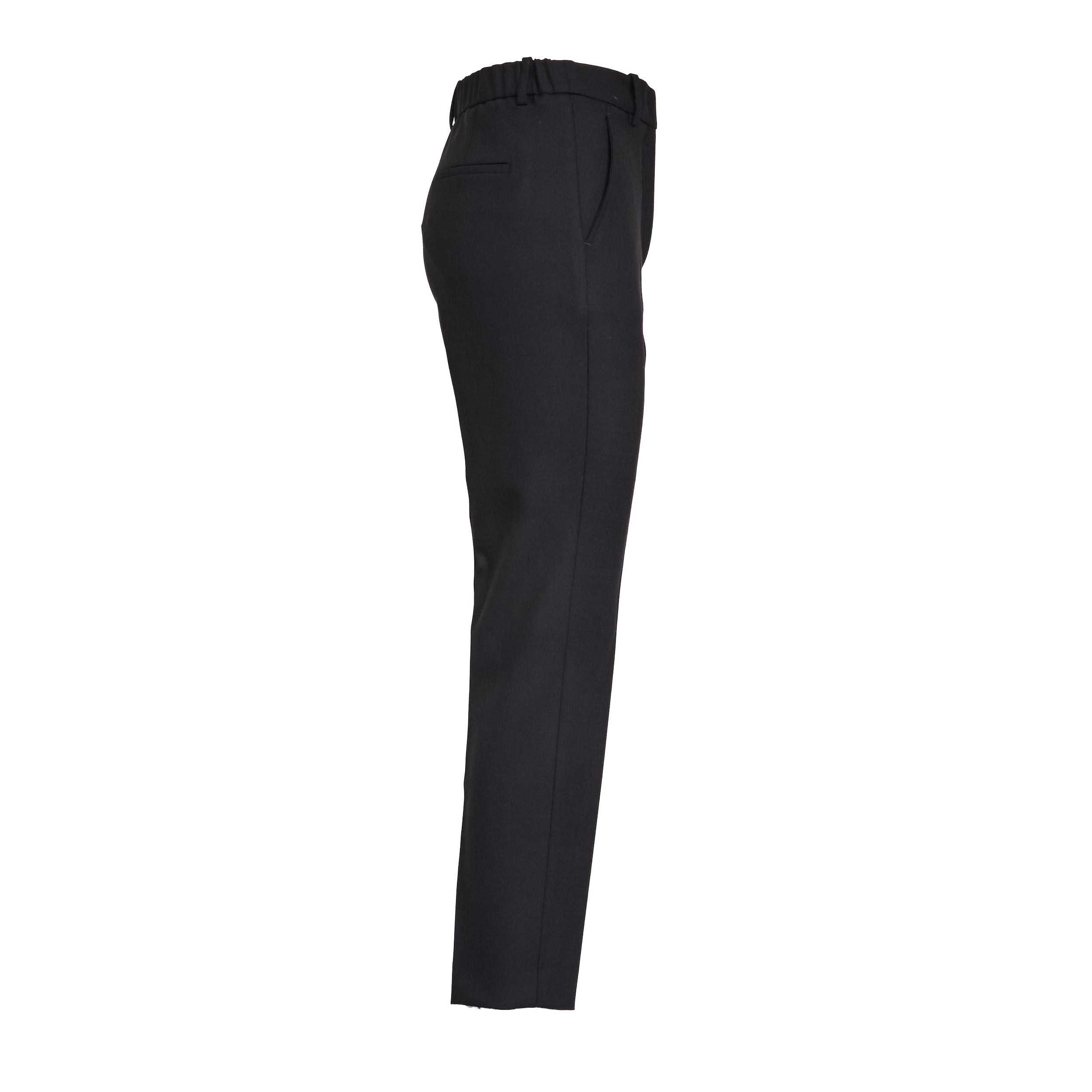 INCOTEX Galene Women's Trousers - Straight Cut with Elastic Waist