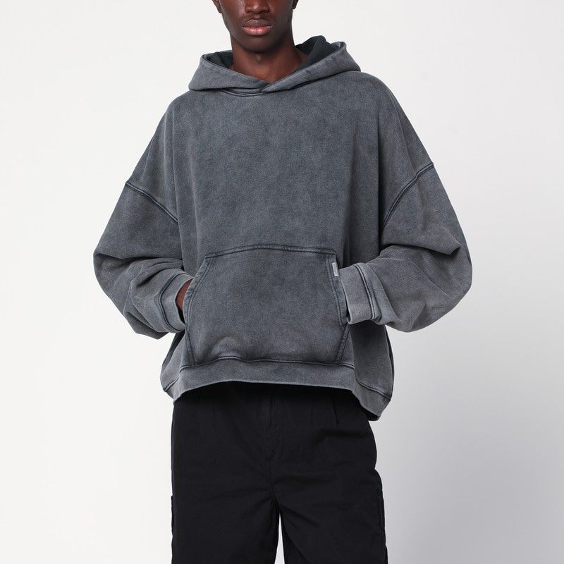REPRESENT Vintage Effect Oversized Hoodie for Men