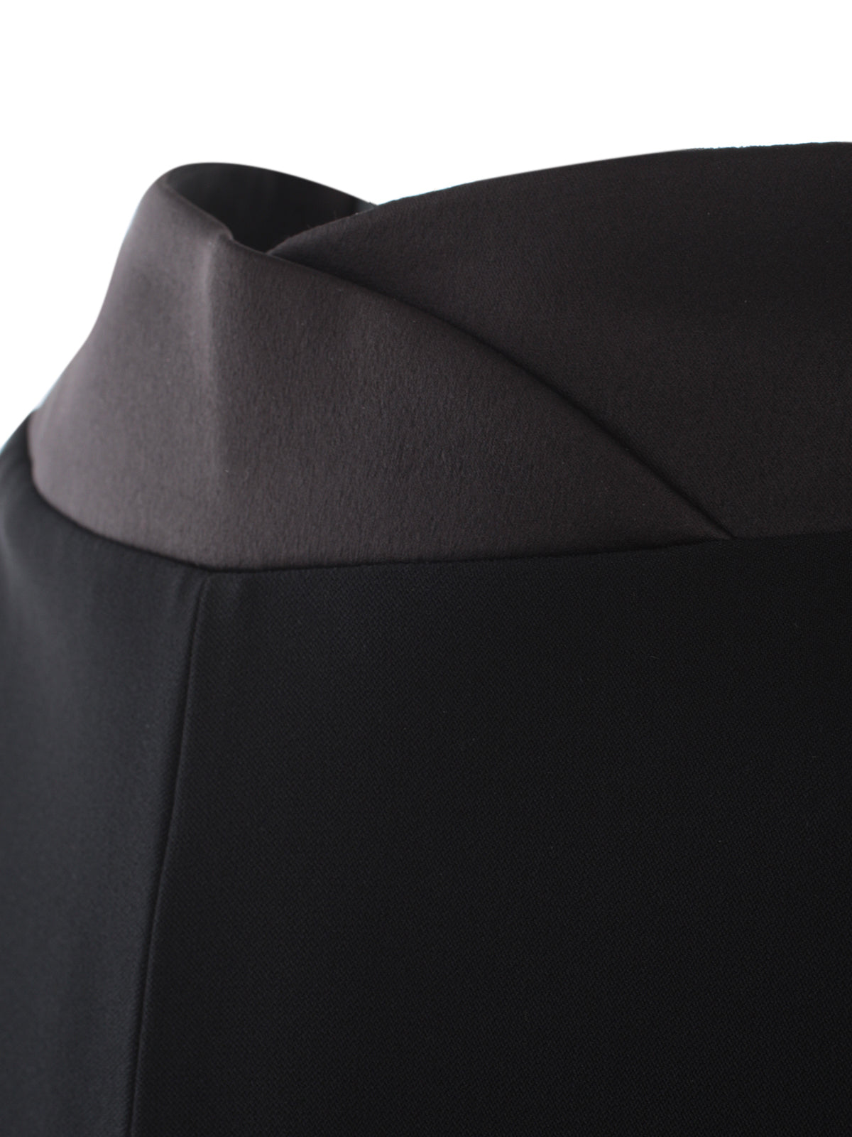 EMPORIO ARMANI Elastic Waisted Trousers with Satin Details