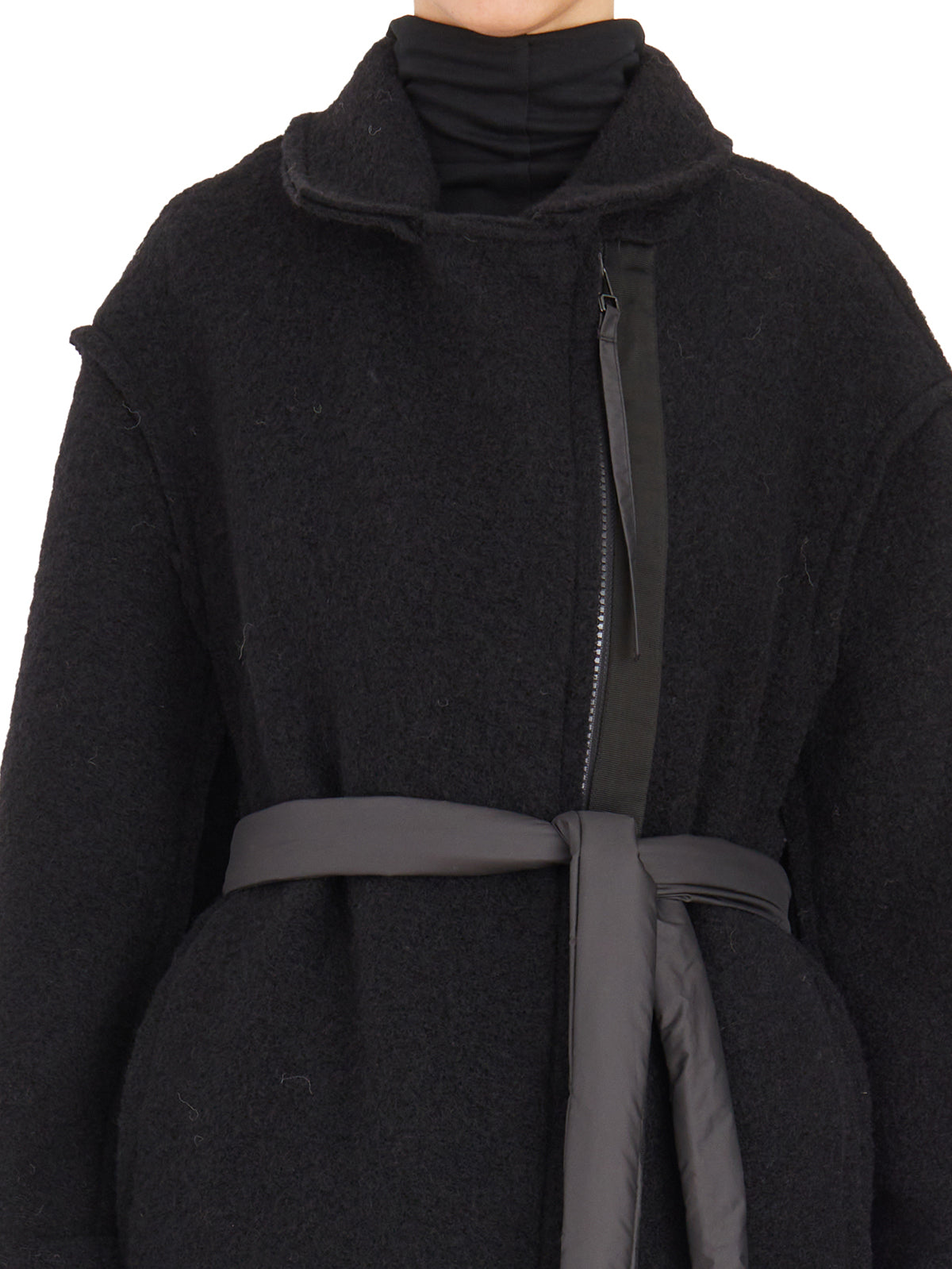 STUDIO B3 Women's Long Sleeve Jacket with Zip Closure