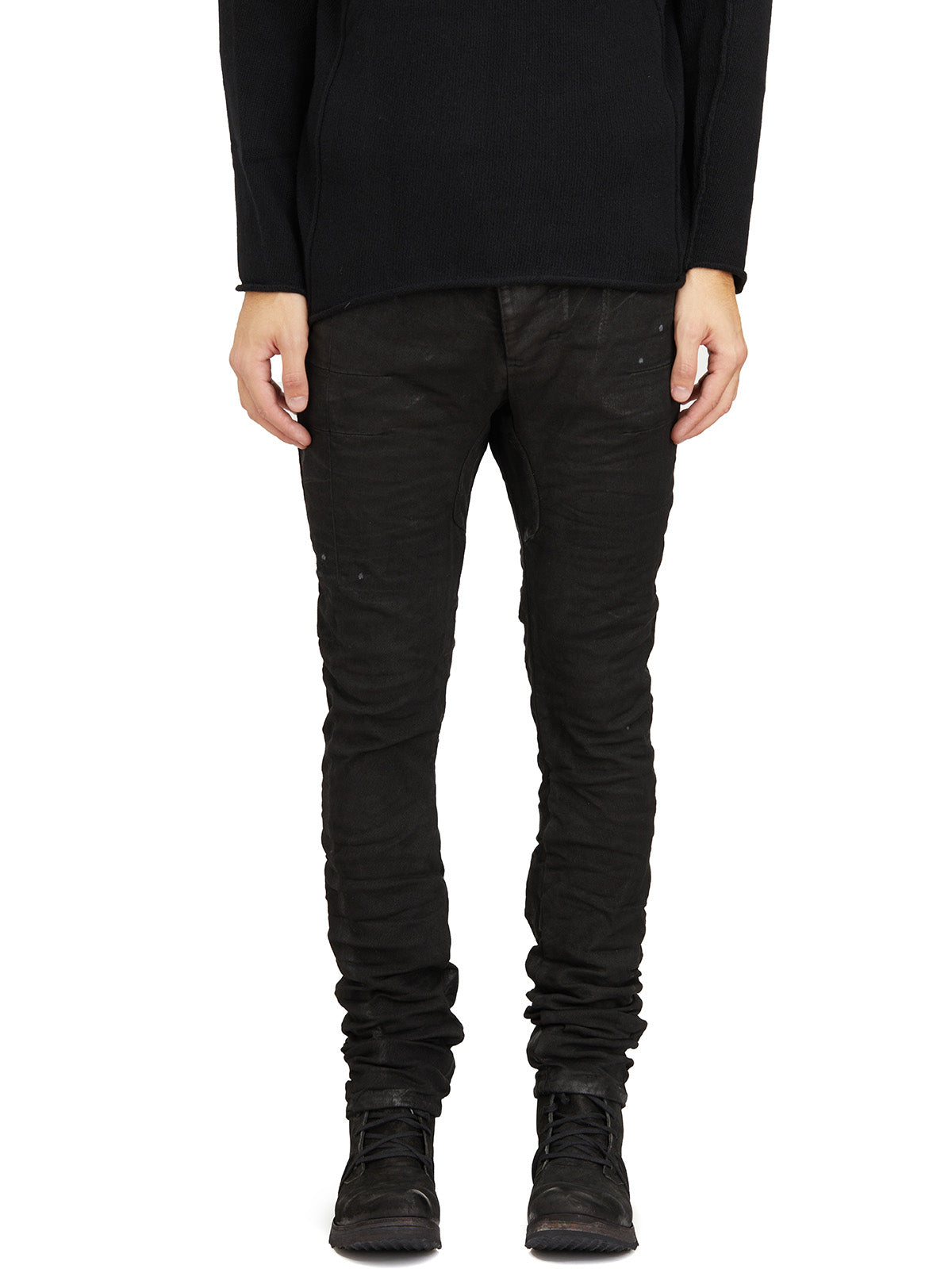 BORIS BIDJAN SABERI Slim Cotton Trousers for Men - Size M