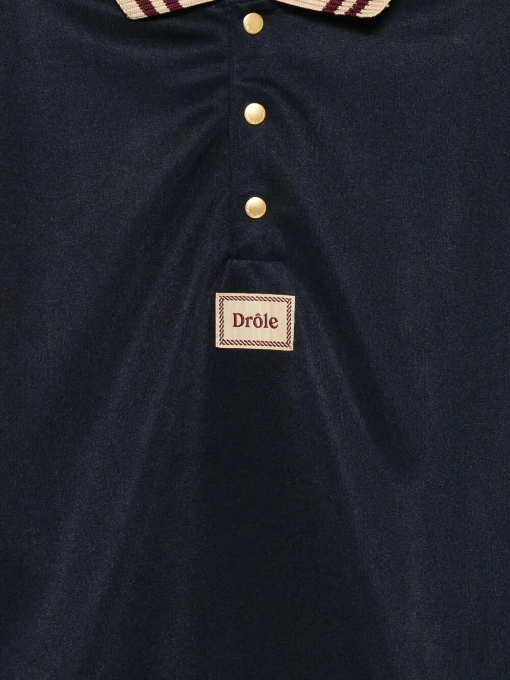 DRÔLE DE MONSIEUR Long Sleeves Polo Shirt