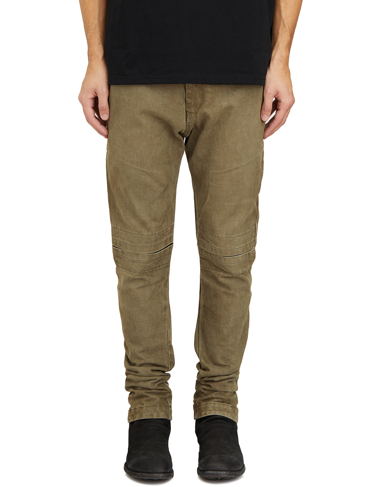 DEVOA Elegant Pleated Denim Trousers - Size 3