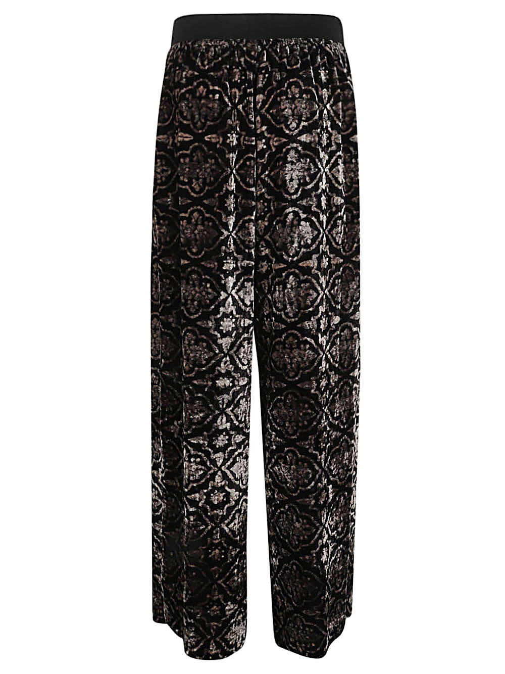 OBIDI Silk Velvet Trousers for Women