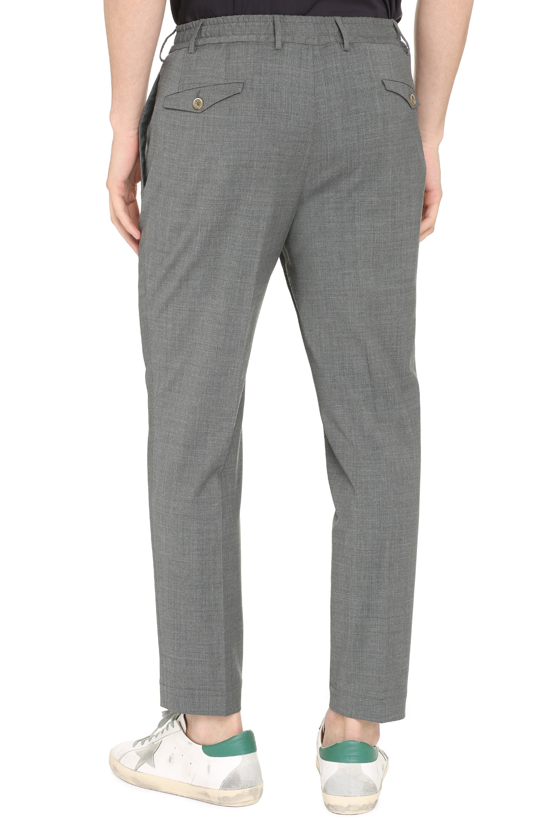 THE (ALPHABET) Tailored Wool Blend Trousers