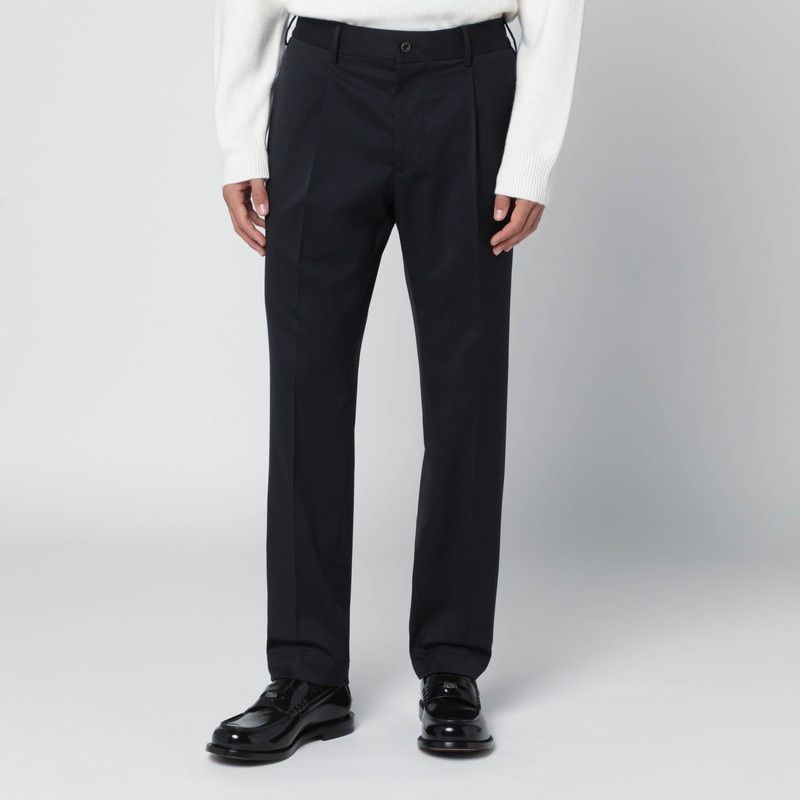 SANTANIELLO Wool Blend Trousers for Men - FW25 Season
