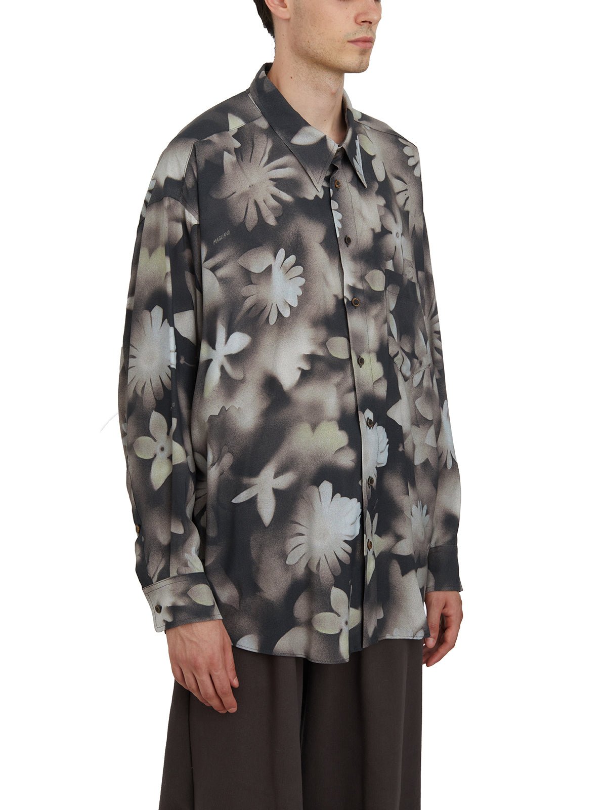 MAGLIANO Curie X Ray Allover Print Shirt - Size M