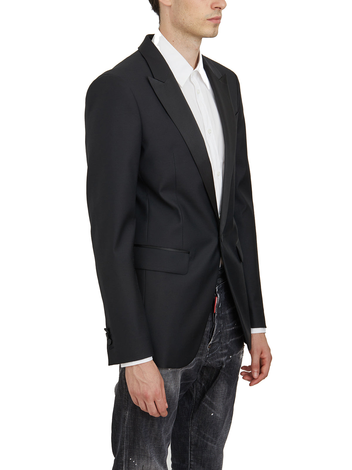 DSQUARED2 Men's Silk and Wool Blazer - Size 50