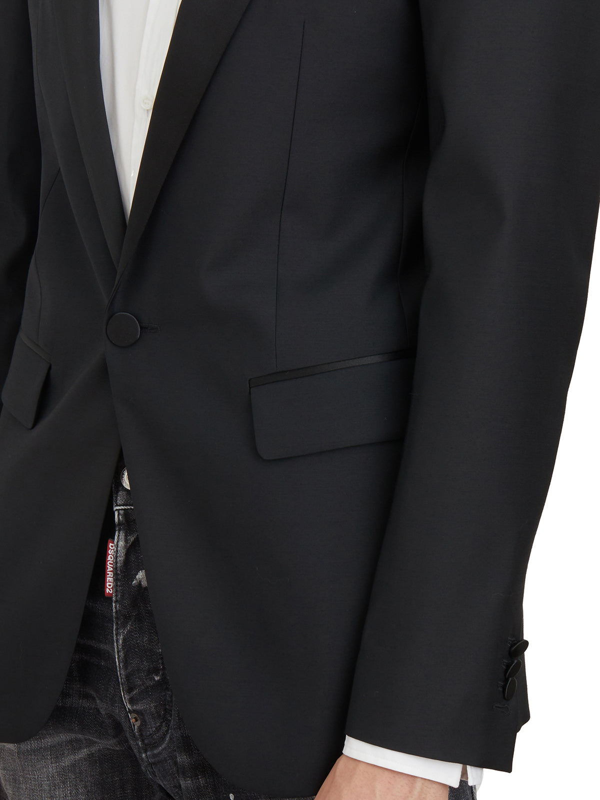 DSQUARED2 Men's Silk and Wool Blazer - Size 50