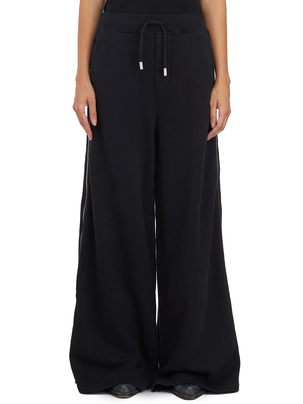 DSQUARED2 Wide Trousers with Zip (Size 40)