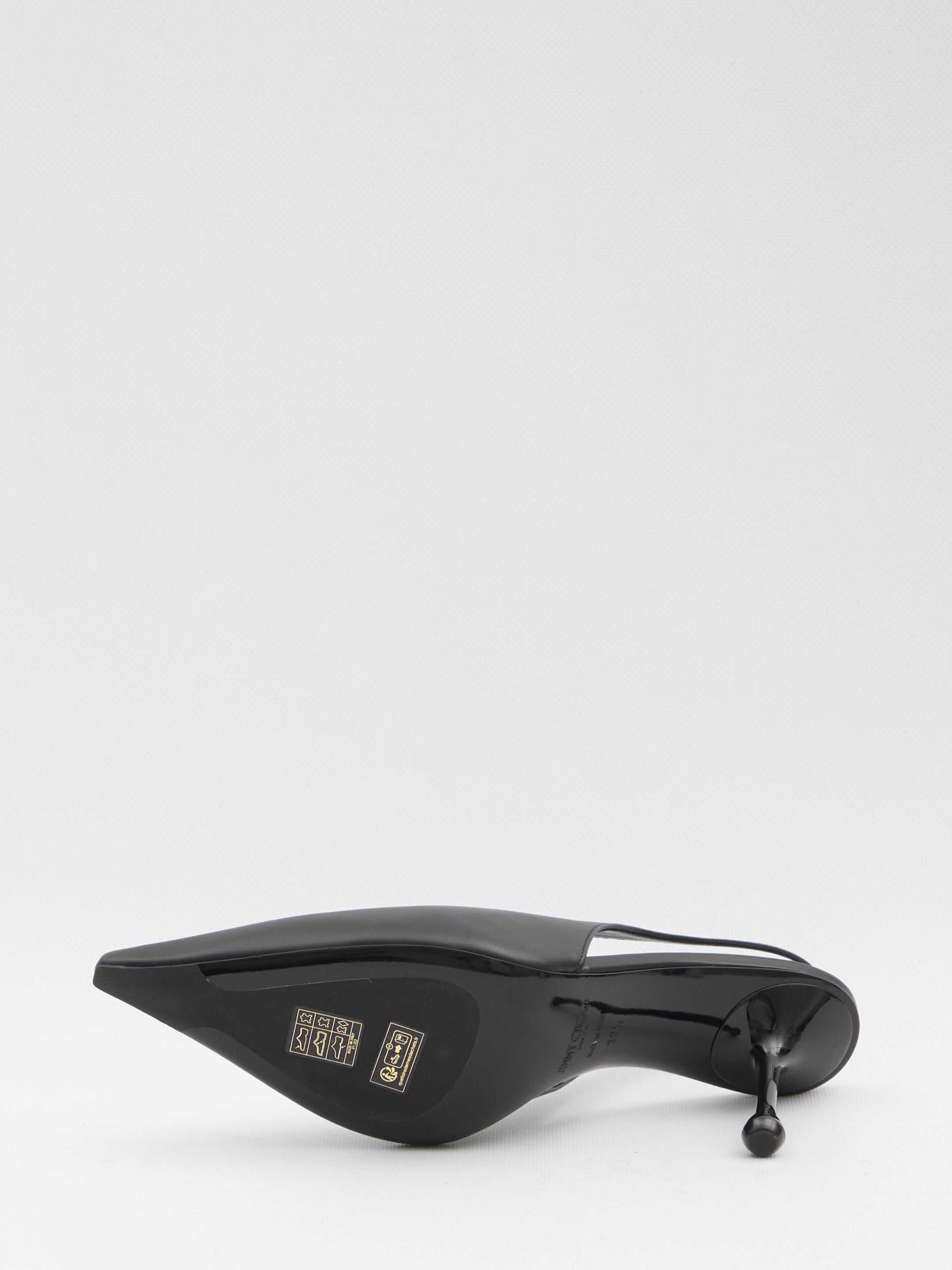 JIMMY CHOO Elegant Slingback Pumps with Pointed Toe - 8 cm Heel Height