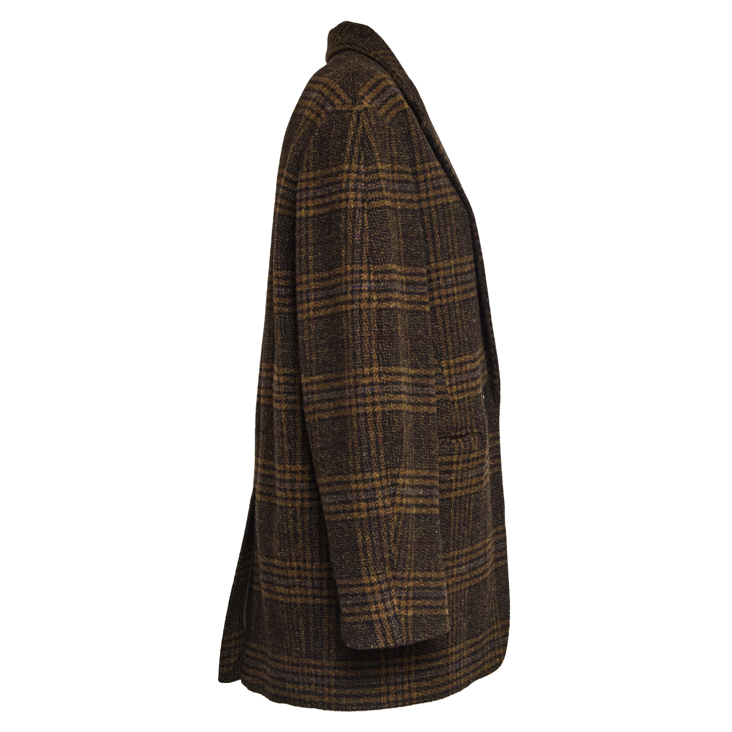 ISABEL MARANT Oversized Check Blazer with Single-Button Closure