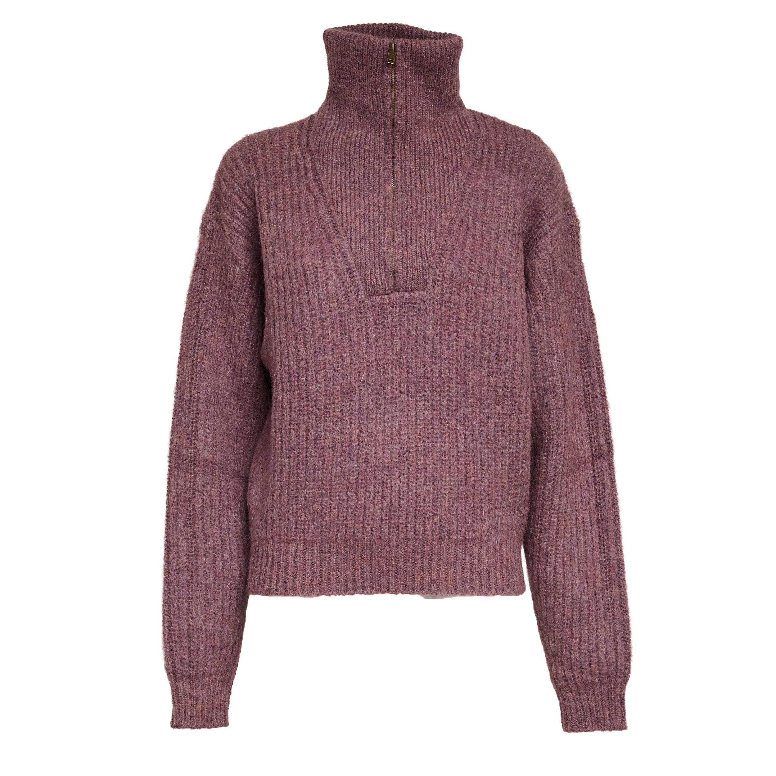 ISABEL MARANT Boyish Alpaca Ribbed Pullover Sweater