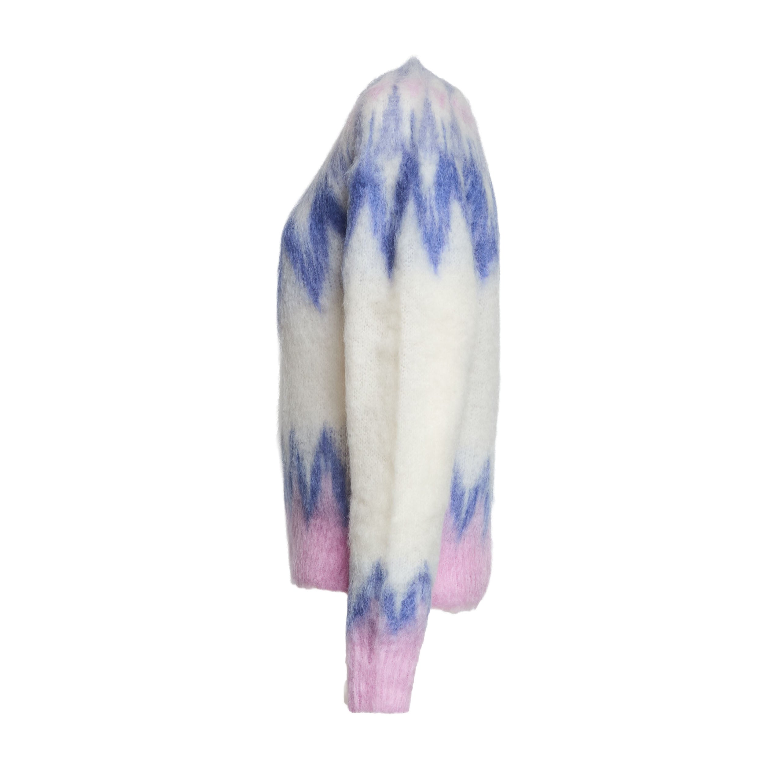 ISABEL MARANT Fair Isle Mohair Pullover Sweater