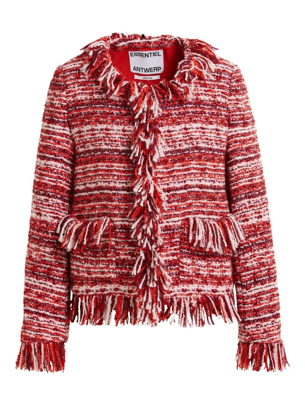 ESSENTIEL ANTWERP Women's Fringed Jacket