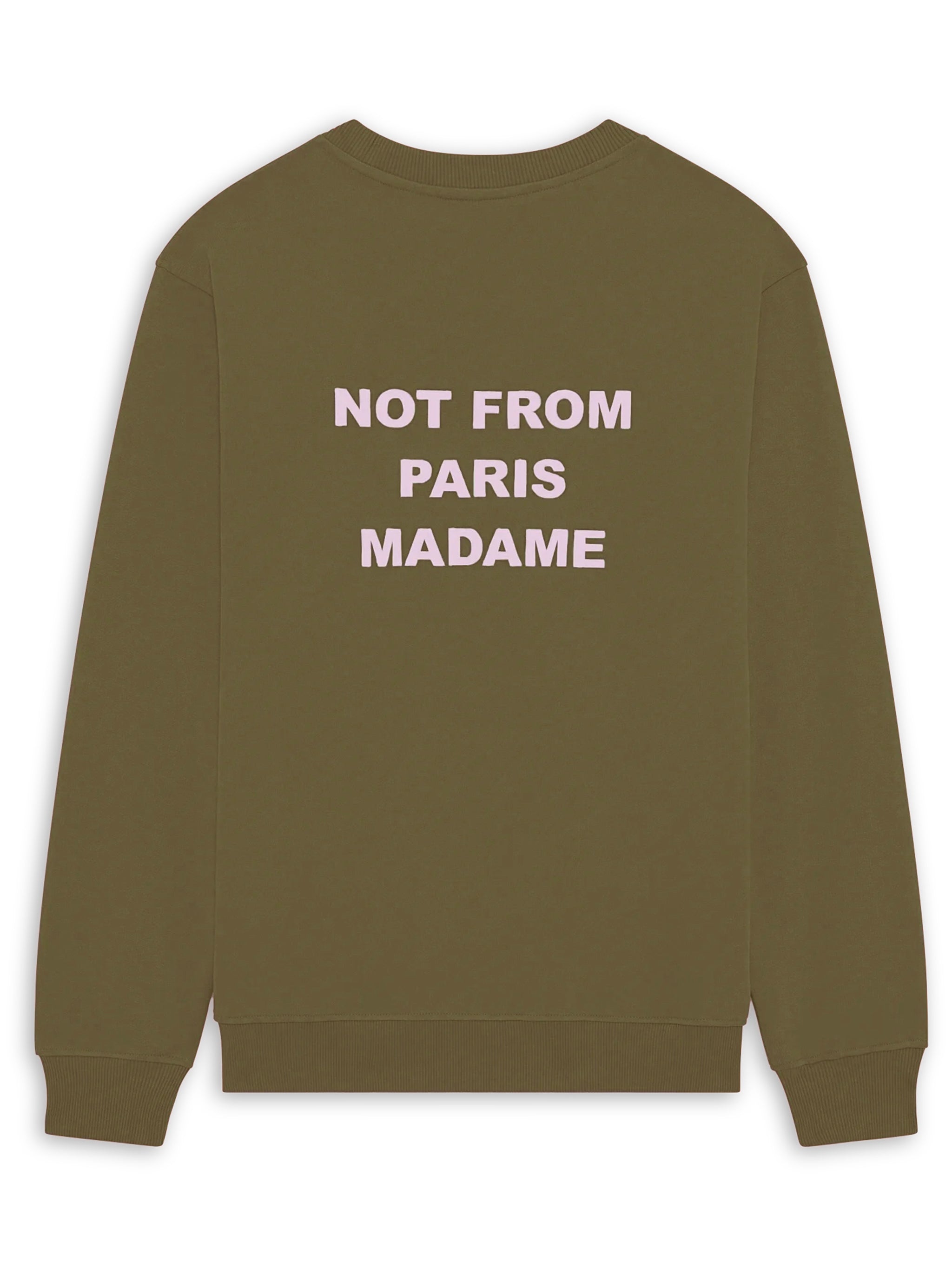 DRÔLE DE MONSIEUR Slogan Sweatshirt for Men - Relaxed Fit