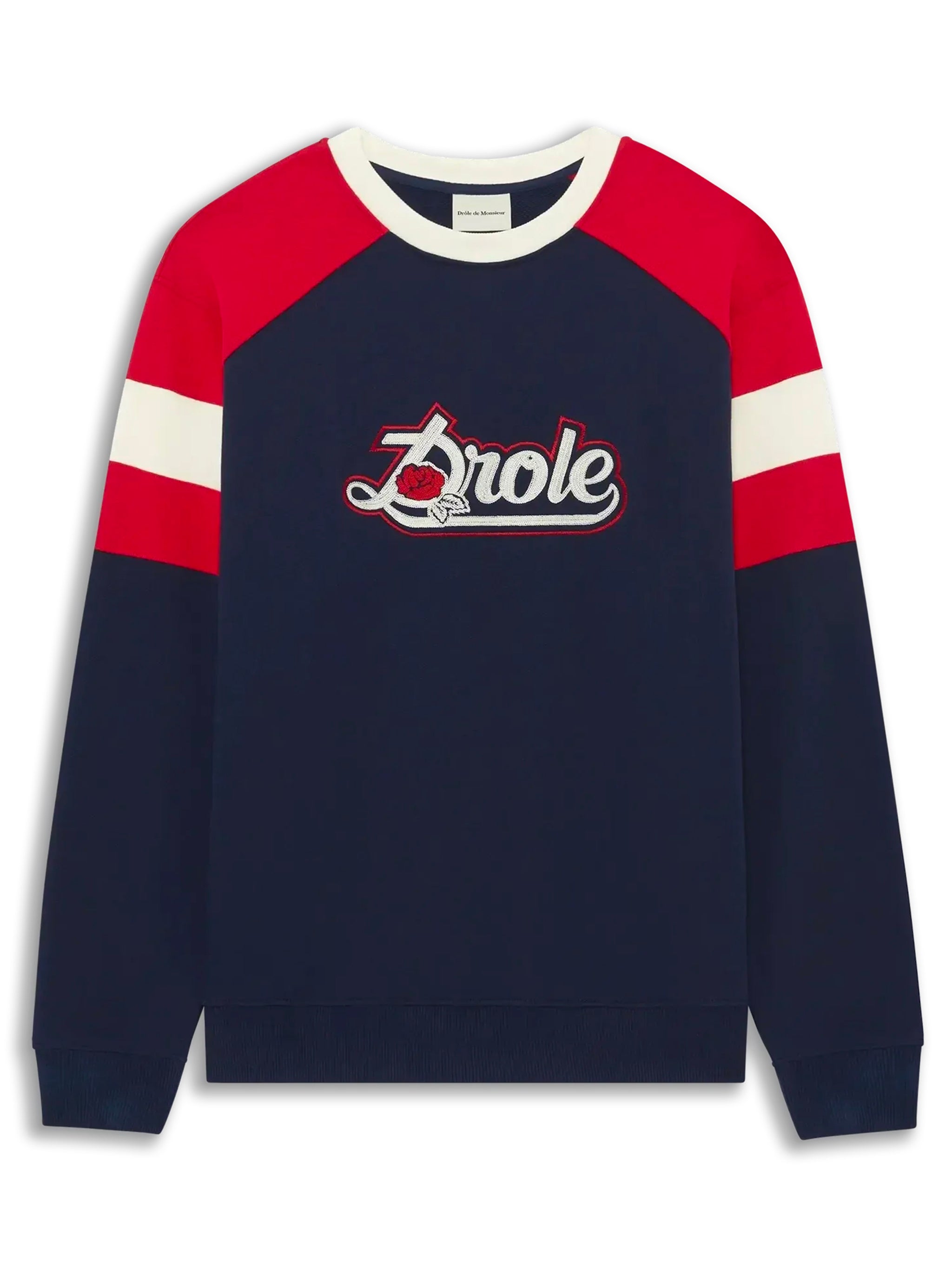 DRÔLE DE MONSIEUR Men's Long-Sleeved Sweatshirt - Size M