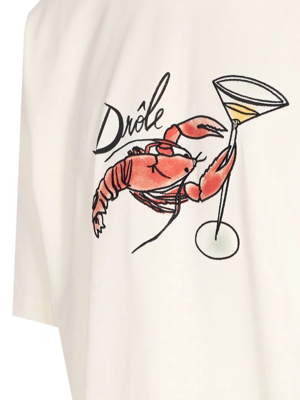 DRÔLE DE MONSIEUR Lobster Graphic T-Shirt for Men