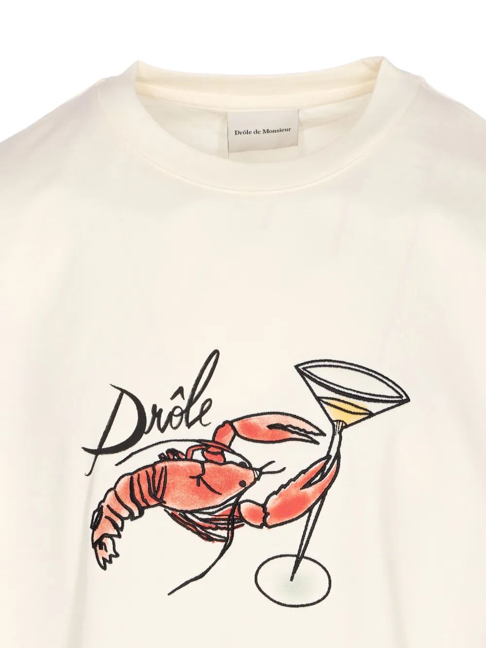 DRÔLE DE MONSIEUR Lobster Graphic T-Shirt for Men