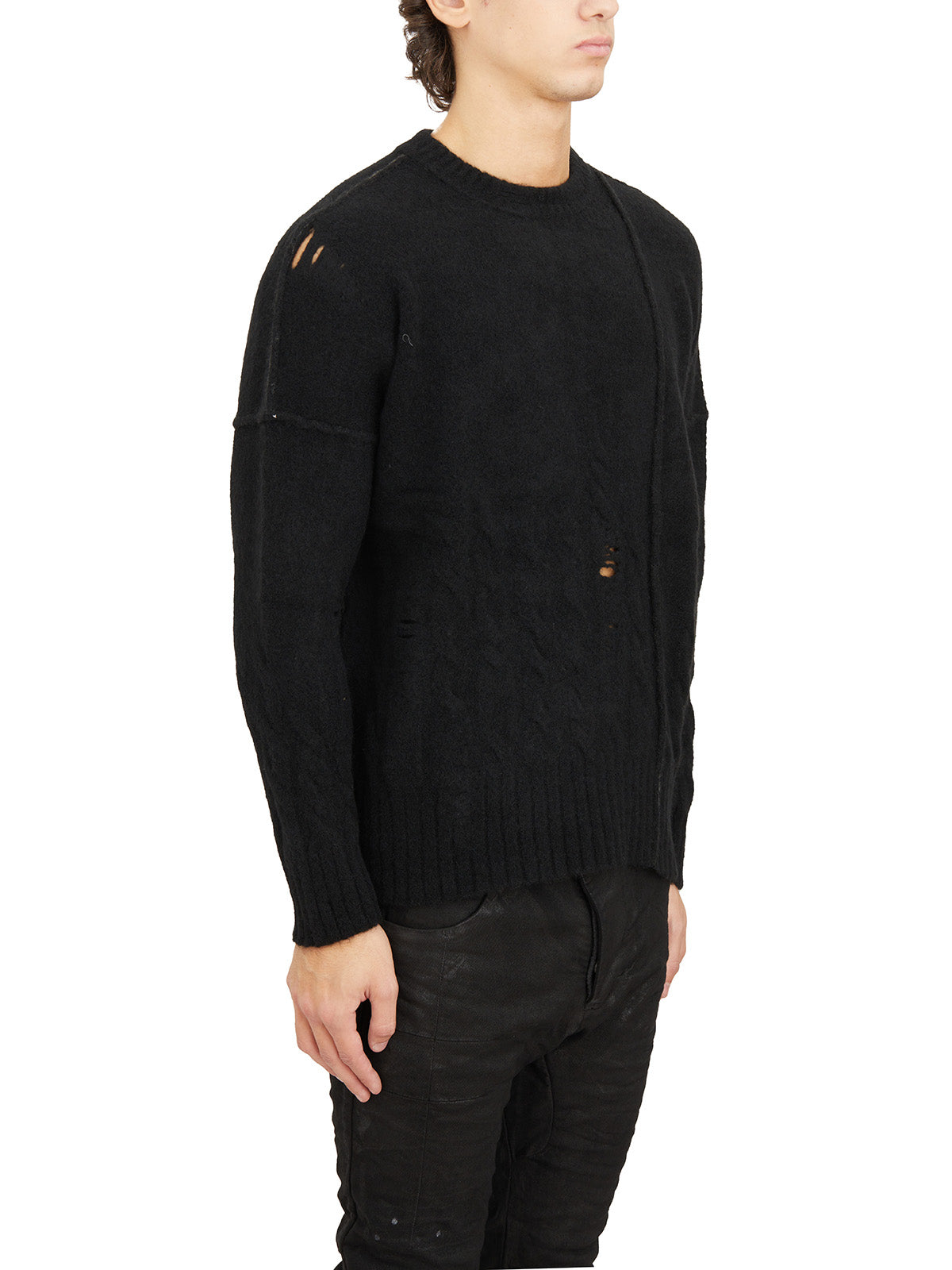 ISABEL BENENATO Oversized Yak Knit Sweater - Size M