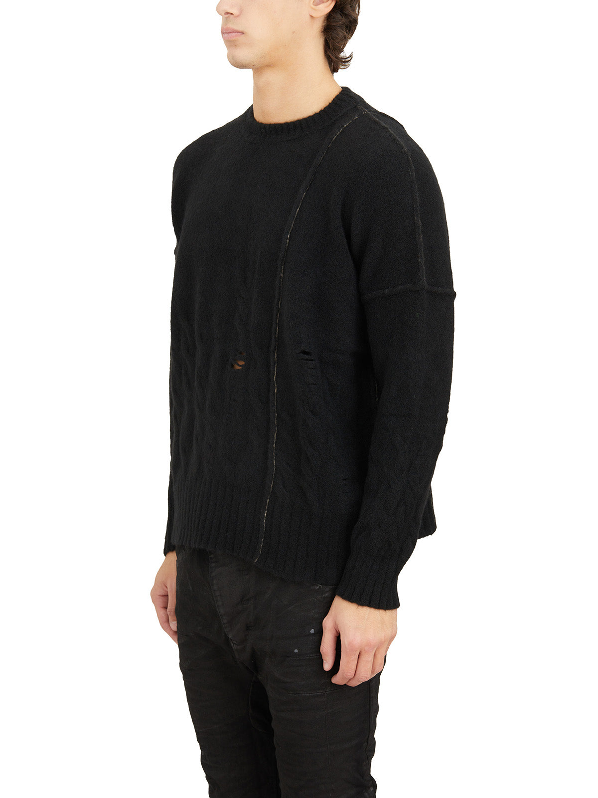 ISABEL BENENATO Oversized Yak Knit Sweater - Size M