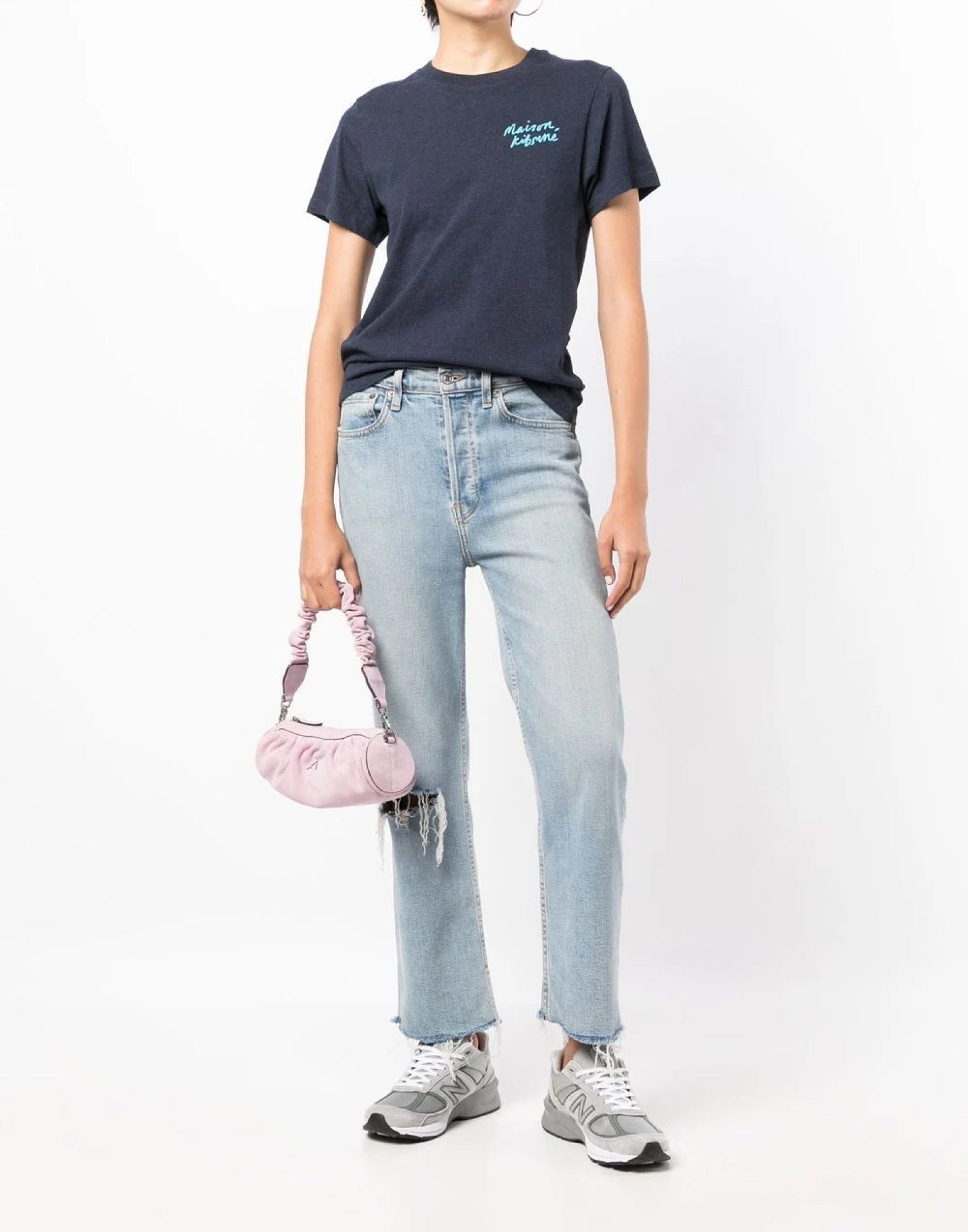 MAISON KITSUNÉ Mini Handwriting Logo T-Shirt