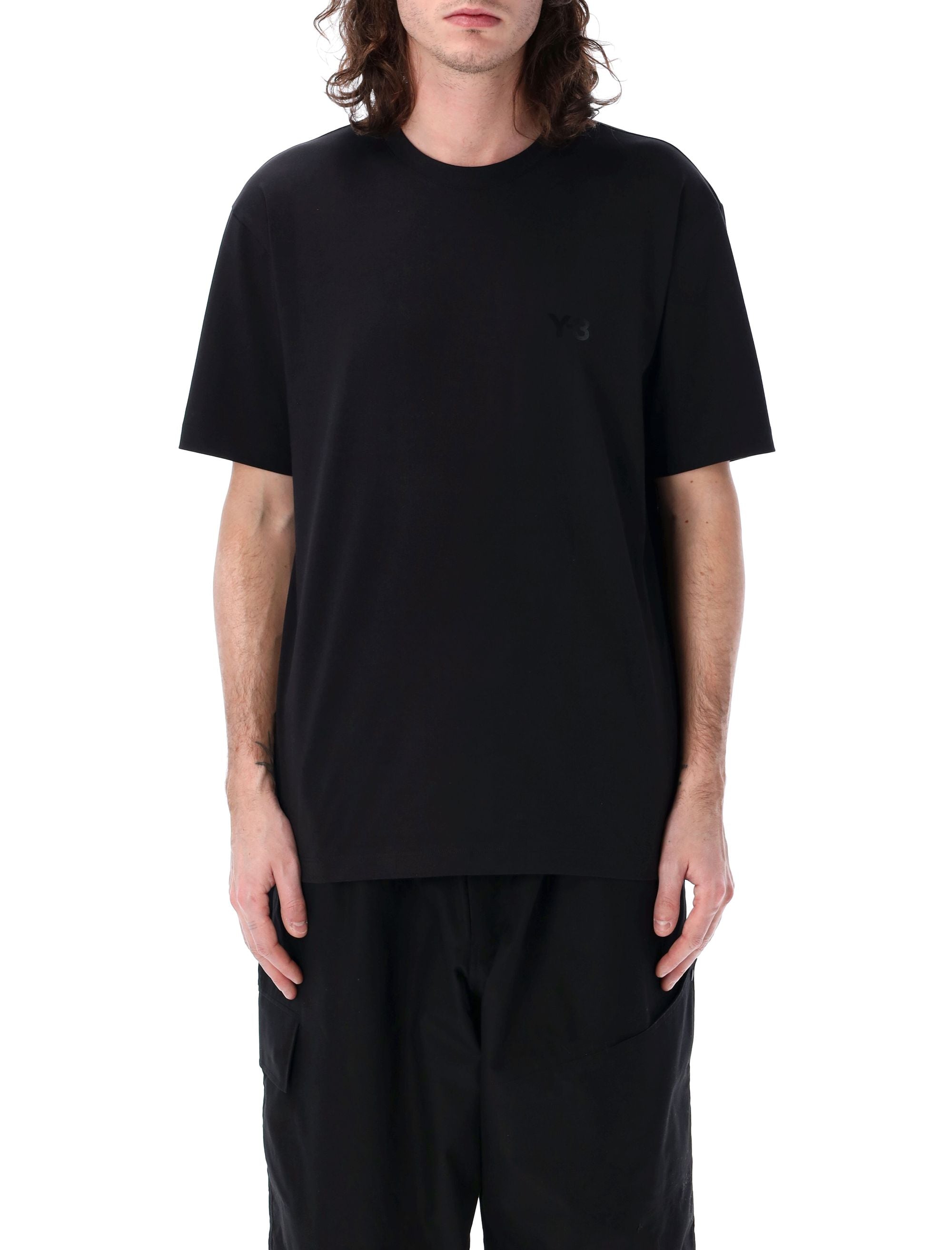 Y-3 Regular Fit Short Sleeve T-Shirt for Men - Size L