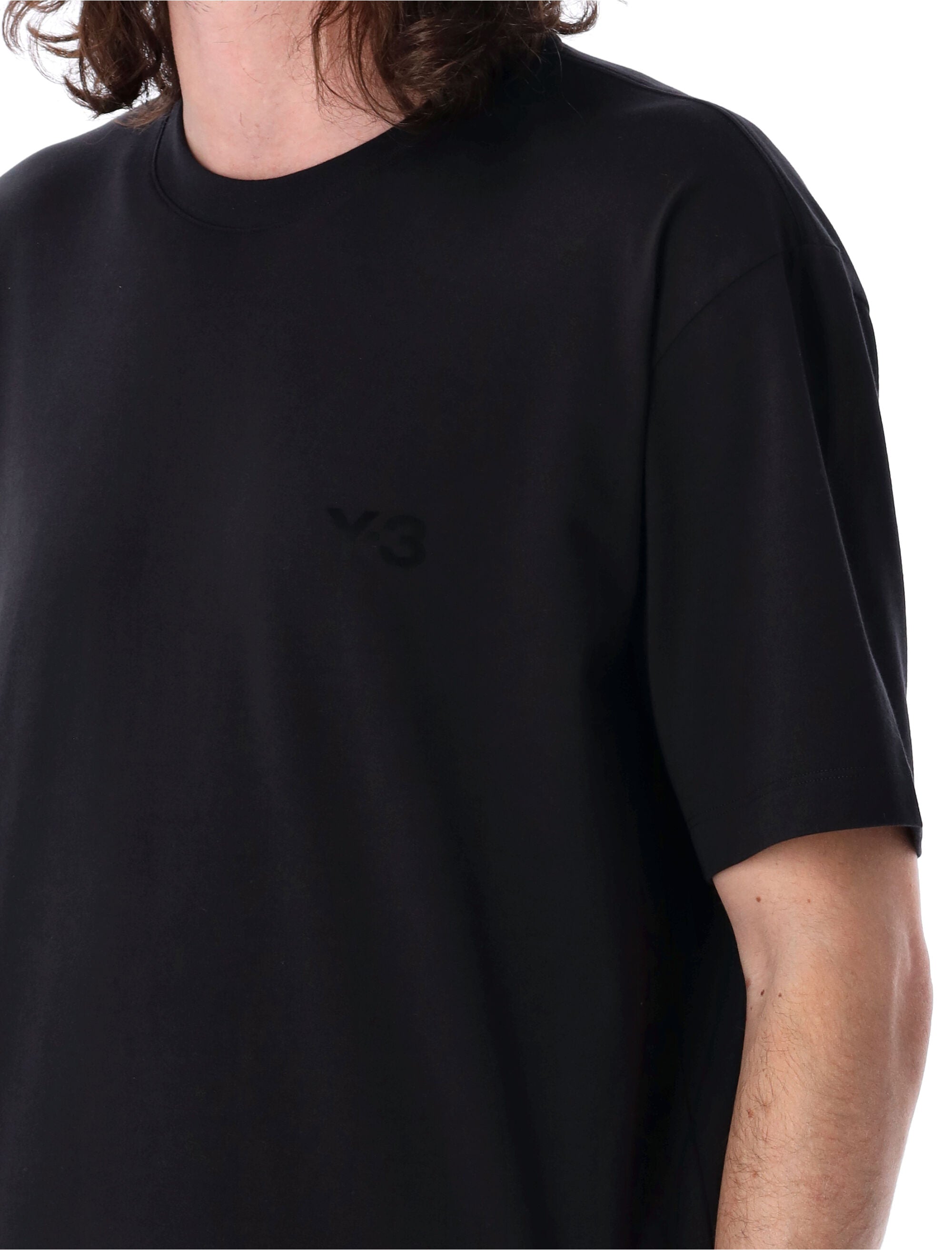 Y-3 Regular Fit Short Sleeve T-Shirt for Men - Size L