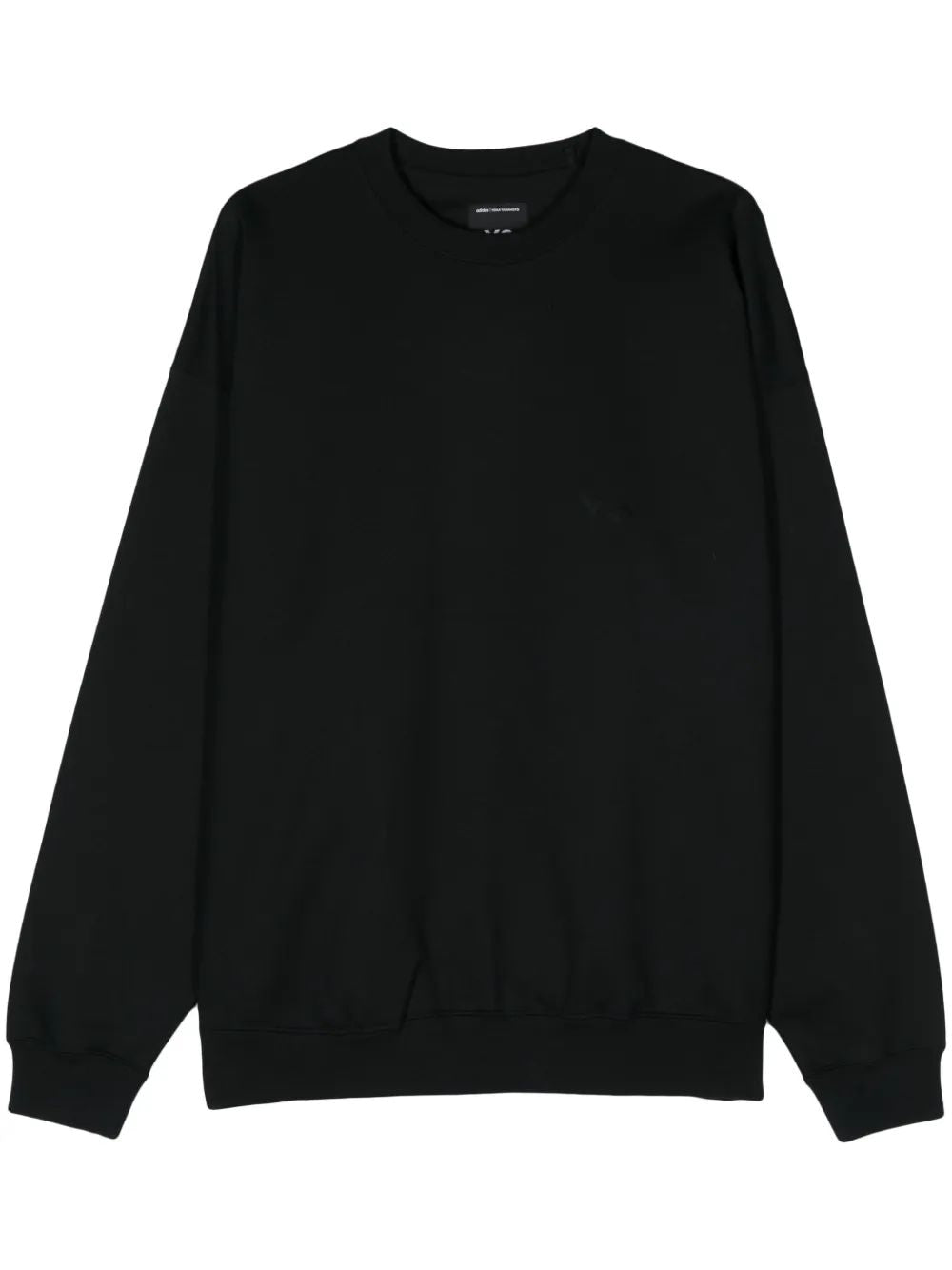 Y-3 Logo Cotton Sweatshirt - Men’s Standard Fit