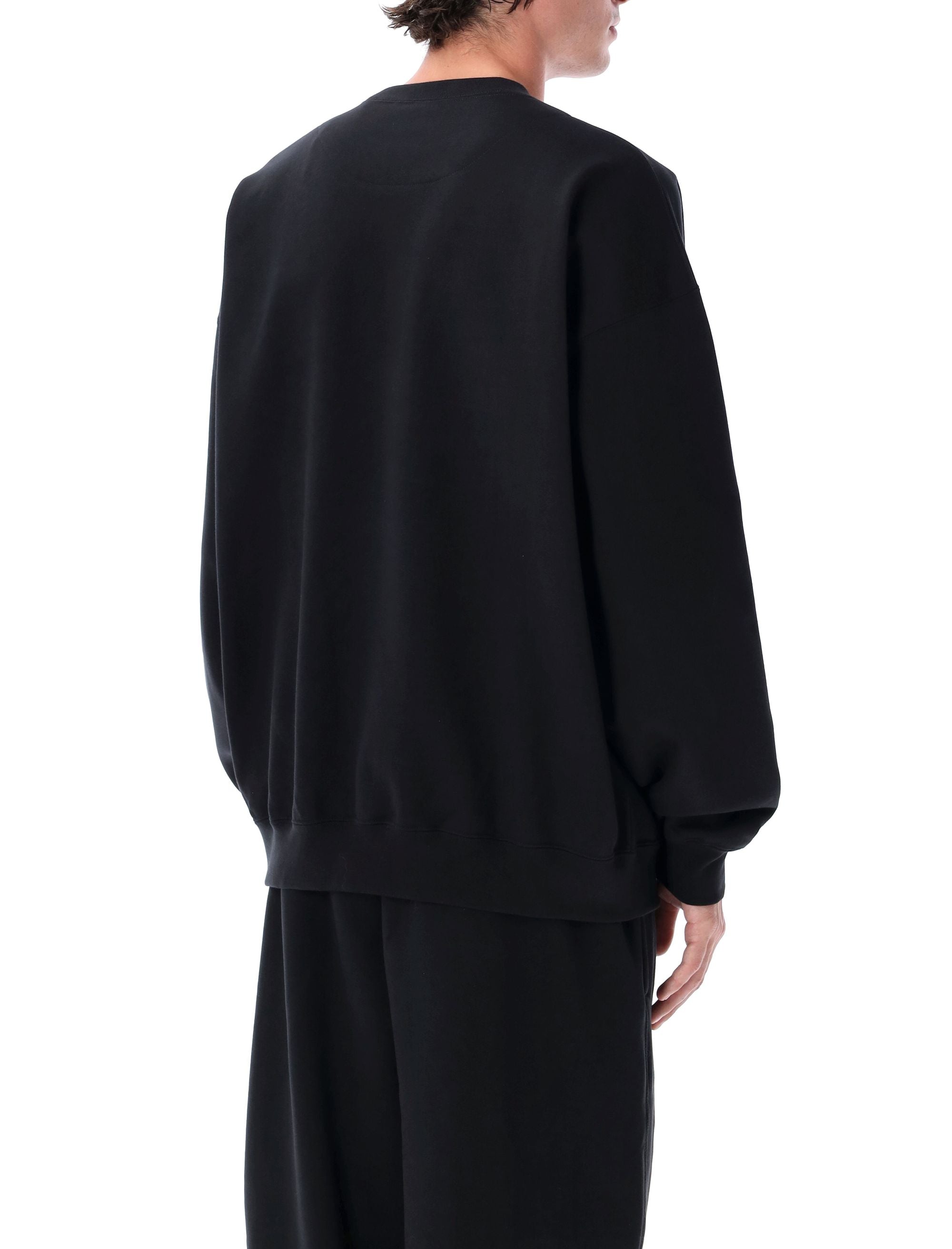 Y-3 Loose-Fit Brushed Terry Crewneck Sweatshirt