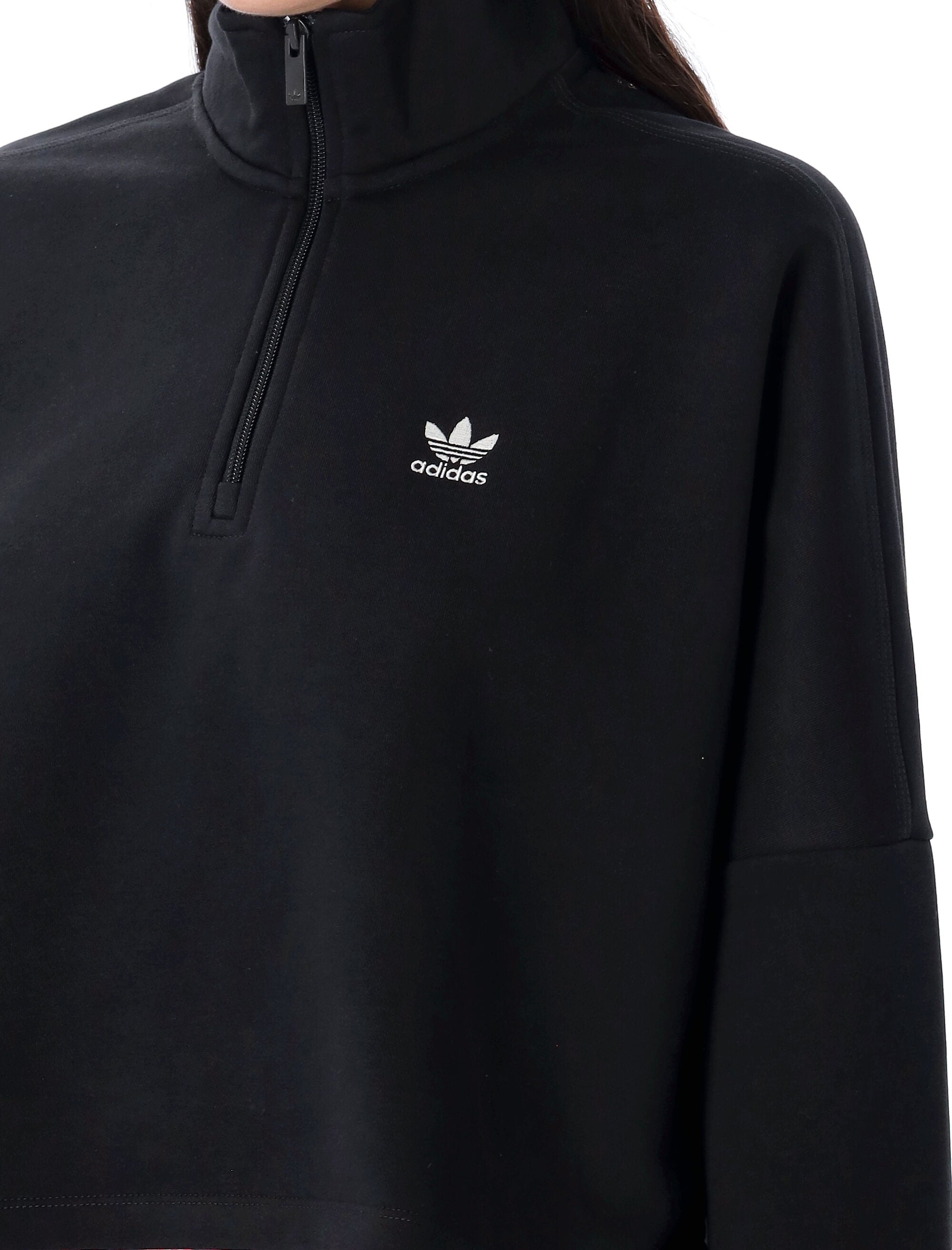 ADIDAS ORIGINALS Half Zip Crewneck for Women
