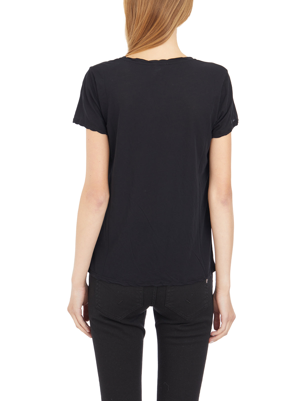 JAMES PERSE Deep Cut Women's T-Shirt in Size 1
