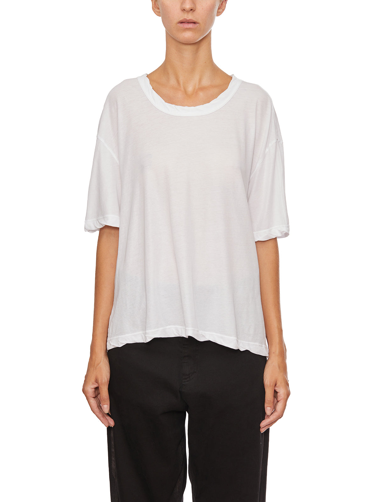 JAMES PERSE Women's Cotton Roundneck T-Shirt - Size 1