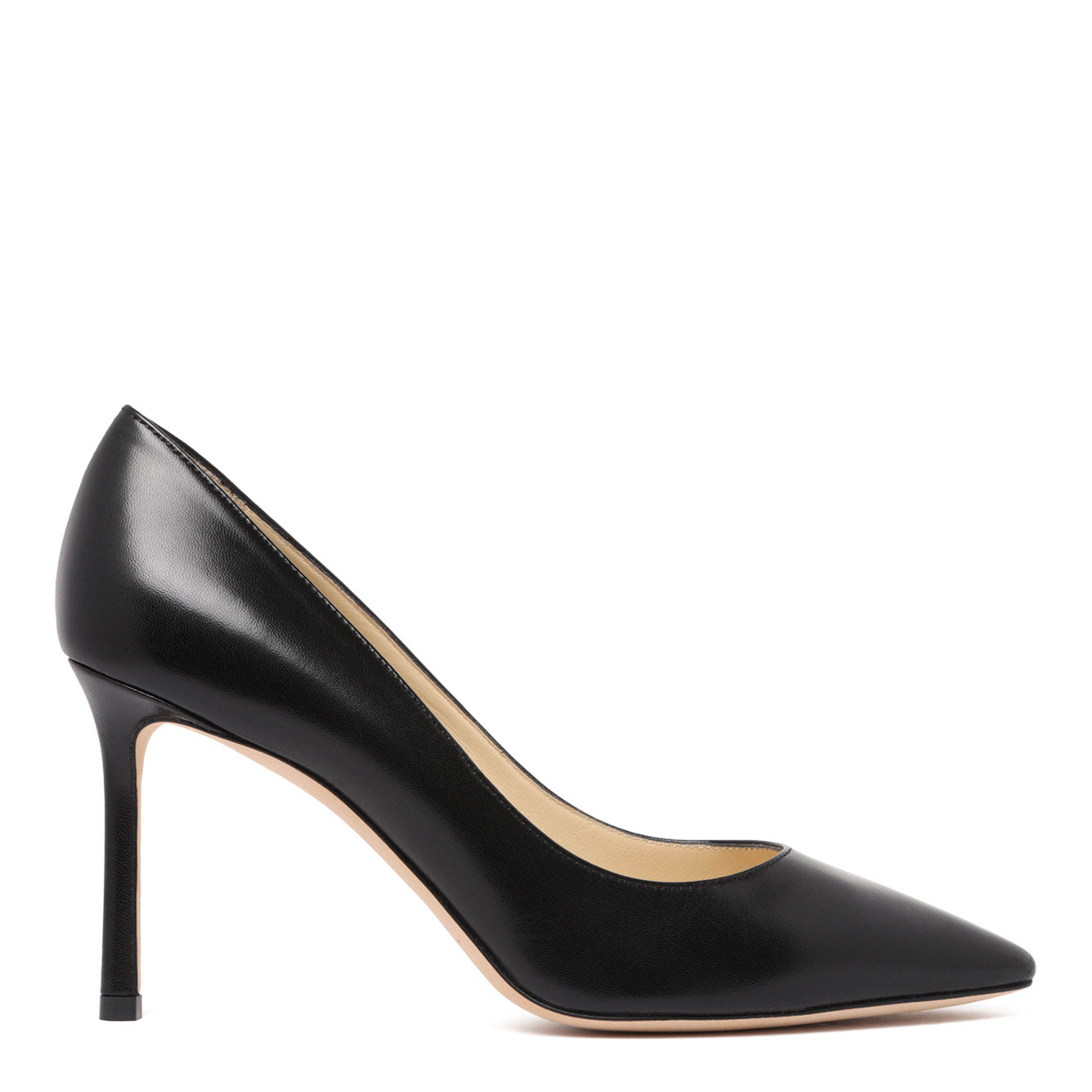 JIMMY CHOO Kid Leather Heel Pumps for Women