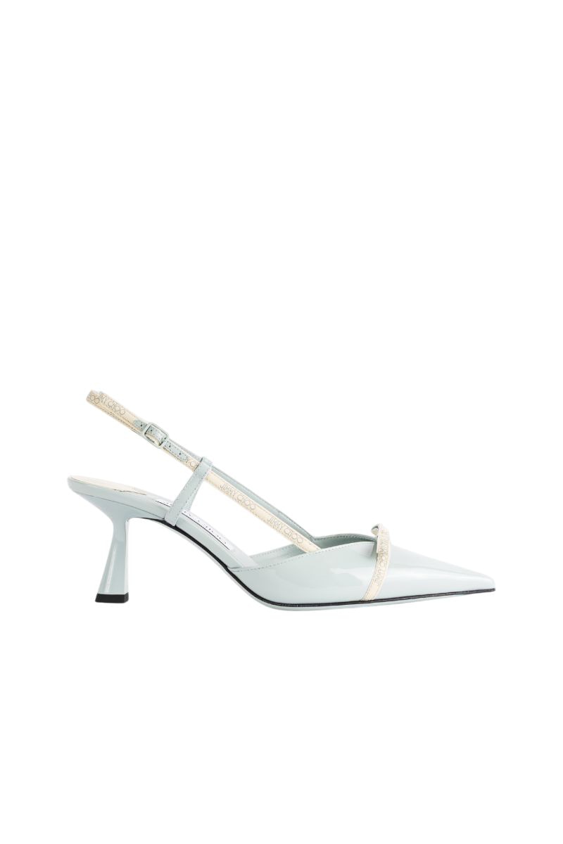 JIMMY CHOO Elegant 65mm Pumps with Adjustable Back Strap