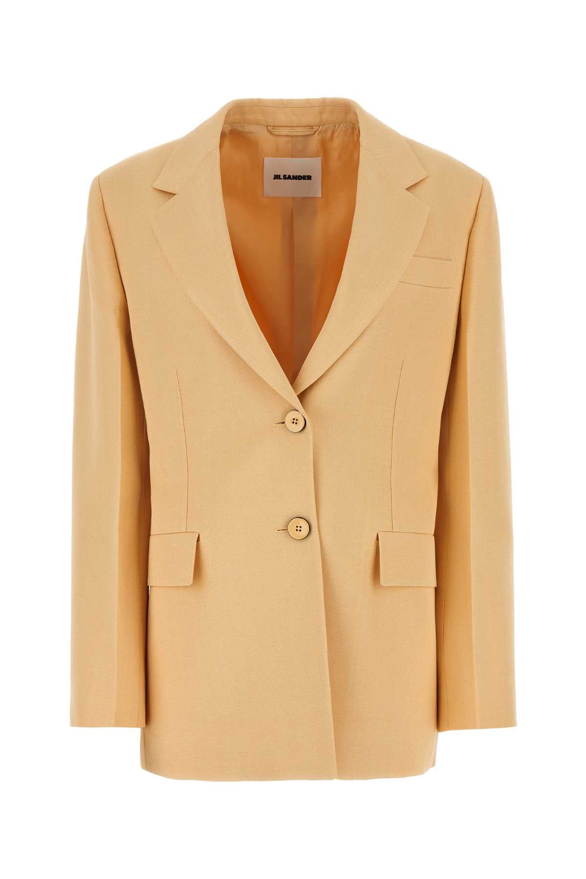 JIL SANDER Oversized Viscose Blend Blazer for Women - SS24 Collection