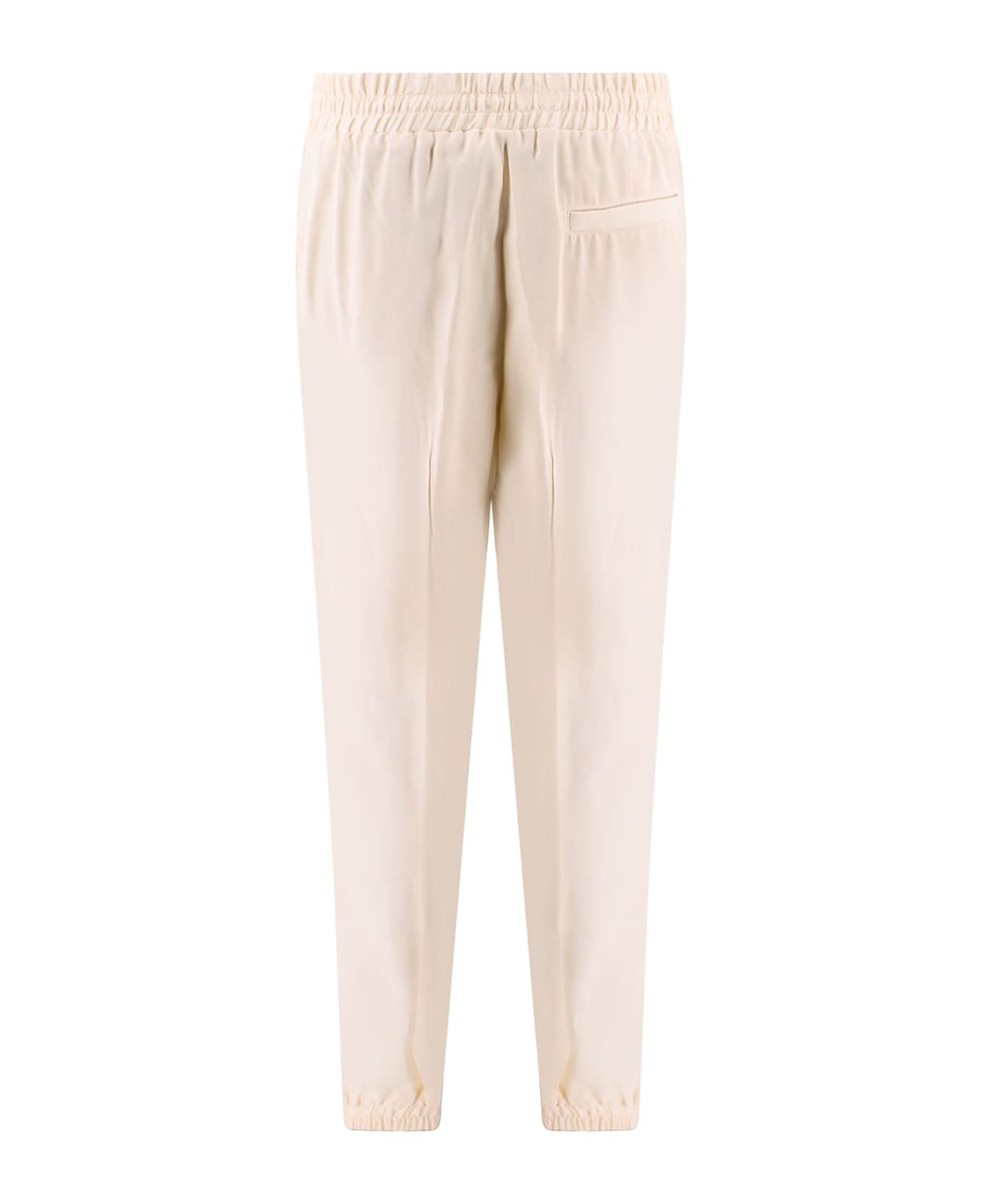 JIL SANDER Drawstring Tapered Trousers for Women - Fall/Winter 2025