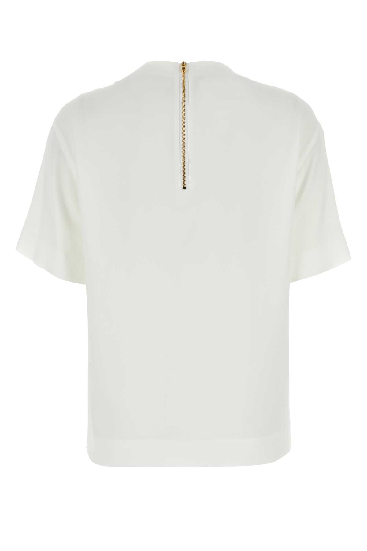 MOSCHINO COUTURE Chic Crepe T-Shirt for Women