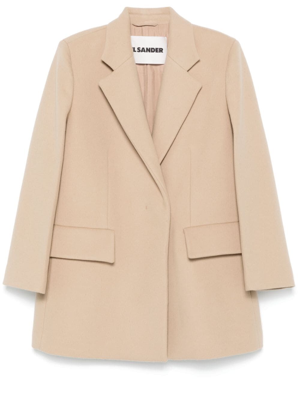 JIL SANDER Tailor-Made Women's Double Breasted Crombie Coat
