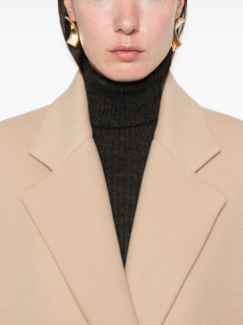 JIL SANDER Tailor-Made Women's Double Breasted Crombie Coat