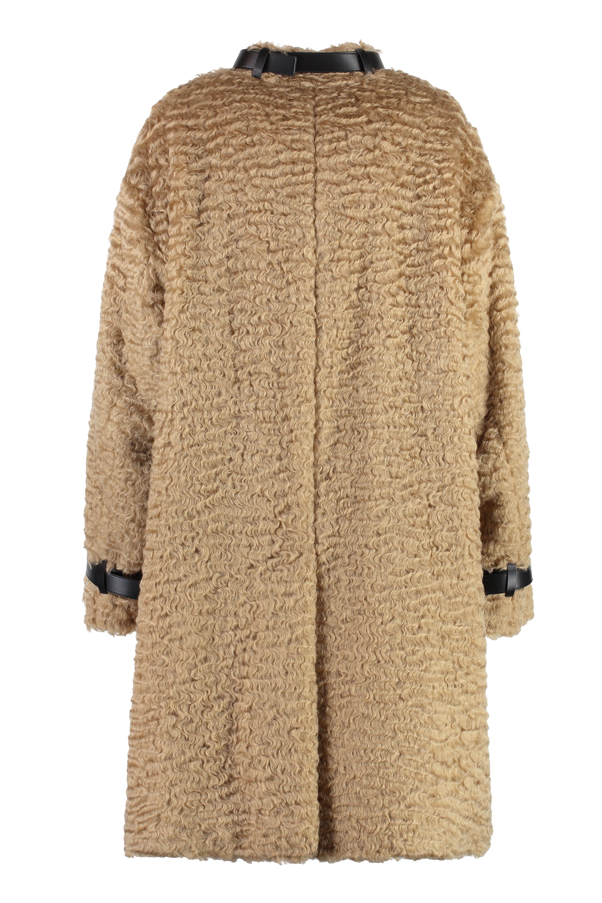 JIL SANDER Oversized Vegan Fur Jacket