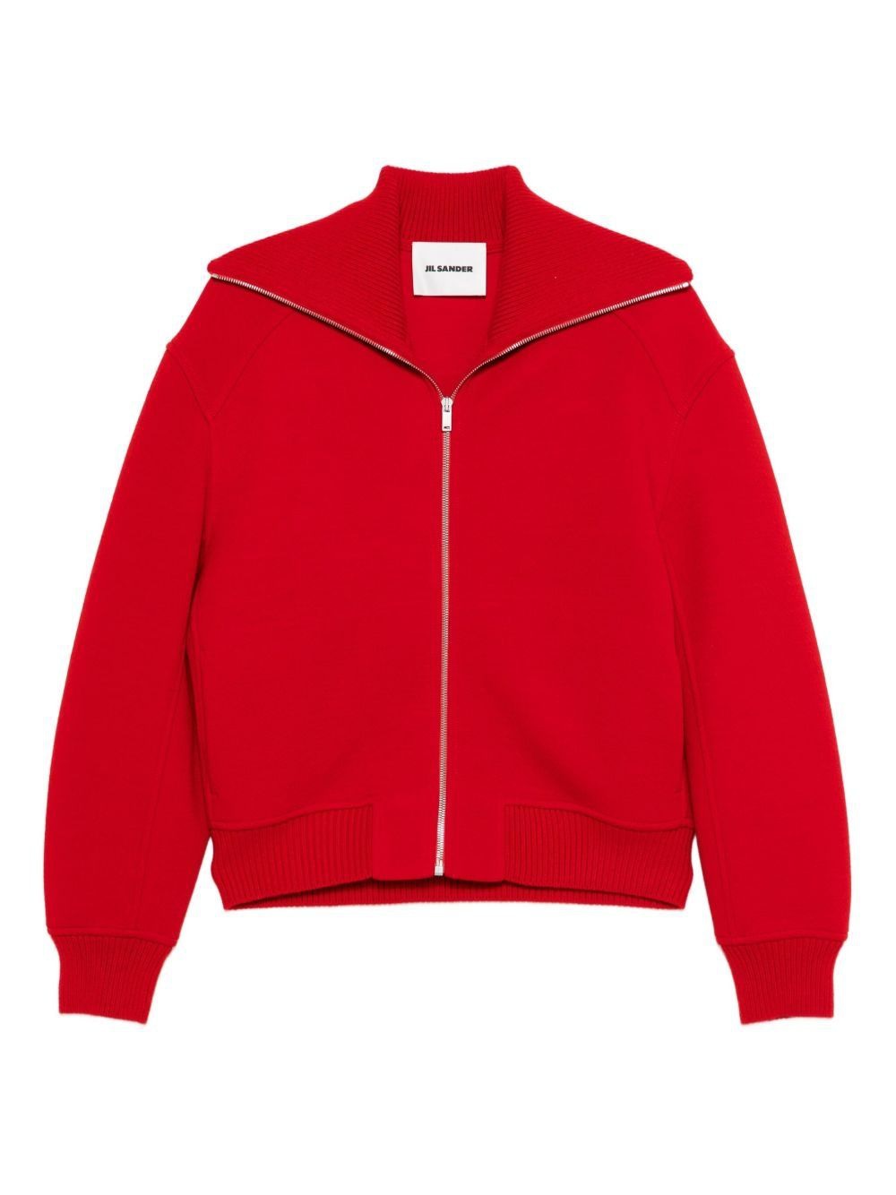 JIL SANDER Women’s Zip Neck Detail Bomber Jacket