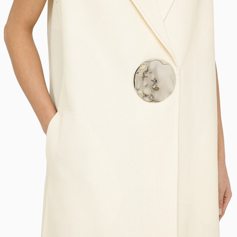 JIL SANDER Viscose Blend Vest for Women - SS24 Collection